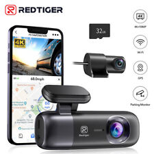 REDTIGER Dash Cam 4K Front and Rear Dash Camera WiFi GPS  with Free 32GB SD Card picture