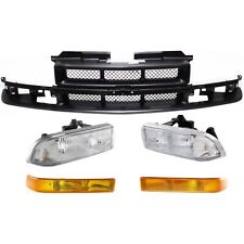 Headlight Kit For 1998-2004 Chevrolet S10 98-05 Blazer With Grille Turn Signal picture
