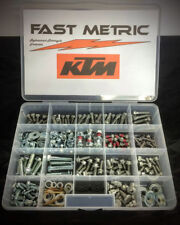 296pc FAST METRIC BOLT KIT KTM SX EX EXC 65 85 100 125 250 300 350 450 520 525 picture