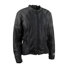 Speed and Strength Black Radar Love Mesh Motorcycle Jacket Women's SM - LG picture