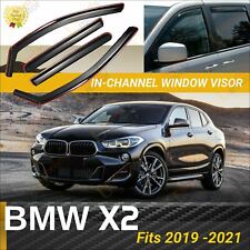 Fits BMW X2 2019-2021 In-Channel Vent Window Visors Rain Guard Deflectors picture