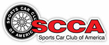 SCCA sports car club sticker decal 2