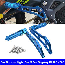 Rear Foot Pegs Pedal Bracket For Segway X160 & X260 For SUR-RON Light Bee X picture