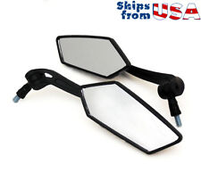MMG Universal Fit Adjustable Mirror Set - 10mm RH/RH Thread. Motorcycle Scooter picture