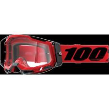 100% Racecraft 2 Goggles - Red - Clear 50121-101-03 picture