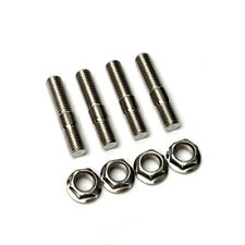 4 Pcs M10X1.25 Stainless Stud with Nuts Turbo Header Downpipe Exhaust Manifold picture