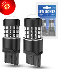 7443 7440 7444 LED Red Anti Flash Brake Stop Tail Parking CANBUS Light Bulbs picture