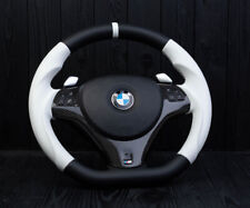 BMW Steering Wheel custom flat bottom PADDLE   E90 E91 E92 E93 E81 E82 E88 335i  picture