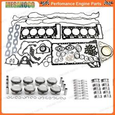 N63B44 Engine Rebuild Pistons Gasket Bearing Overhaul Kit For BMW 750i X5 X6 F02 picture