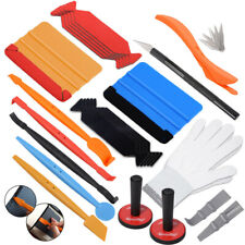 PRO Window Tinting Tools Kit, Car Vinyl Wrap Squeegee 2 Magnets Stickers Install picture