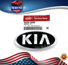⭐GENUINE⭐ Rear Tailgate Hatch Emblem Badge Black Chrome 2013 Kia Soul 863202K000 picture