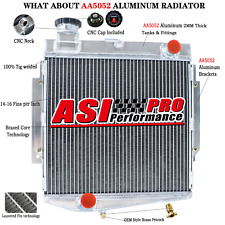 ASI 3ROW Aluminum Radiator Fit For 1969~1970 1979 1978 Datsun 2000 Truck 2.0L l4 picture