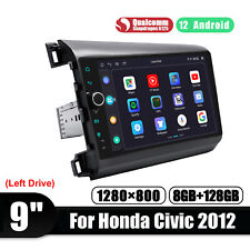 8+128GB for Honda Civic 2012 (Left Drive) 9