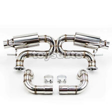 Rev9 Stainless Catback Exhaust 76mm Tip + X Pipe for Audi R8 4.2L V8 08-15 picture