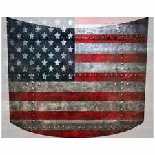 American Flag hood wrap patriotic vinyl graphics blackout decal camouflage H093 picture