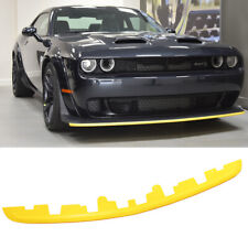 For 2018-2022 Challenger Widebody Hellcat Front Bumper Lip Splitter Guard Yellow picture
