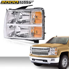 Headlight Chrome/Amber Corner Lamp Left Side Fit For 2007-2014 Chevy Silverado picture