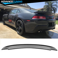 Fits 14-15 Chevy Camaro Flush Mount OE Z28 SS Style Trunk Spoiler Unpainted ABS picture
