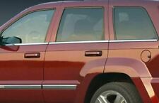 6Pc Window Sill Trim Accent Stainless Steel for 2005-2010 Jeep Grand Cherokee picture