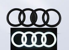 249x85mm Black Illuminated Car Led Front Grille Emblem Light For Audi A4  A5 S4 picture