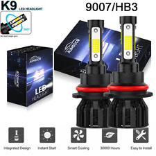 1 Pair 9007 LED Headlight Bulbs for 2002 2003 2004 2005 Dodge Ram 1500 2500 3500 picture