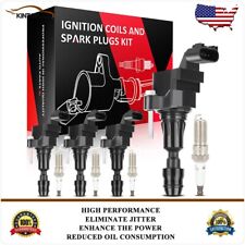 4 Ignition Coil & Spark Plug Kits For Pontiac Solstice G5 G6 2.0L 2.2L 2.4L picture