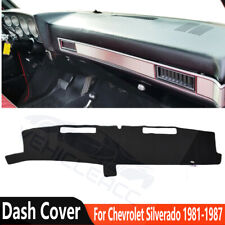 For Chevy Silverado C10 C20 C30 1981-1987 Dash Cover Mat Dashboard Cover Dashmat picture