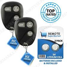 2 Replacement for Chevy 1997-2000 Silverado 1996-2000 Suburban Remote Key Fob 3b picture