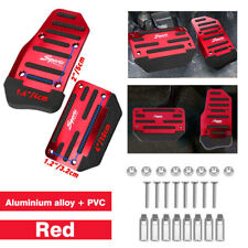 RED Non-Slip Automatic Gas Brake Foot Pedal Pad Cover Auto Car Accessories Ckuwd picture