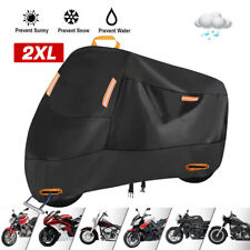 XXL Motorcycle Cover Waterproof Heavy Duty for Winter Outside Storage Snow Rain picture