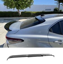 For 18-21 Toyota Camry ABS Black W Style 3D JDM Rear Roof Window Visor picture