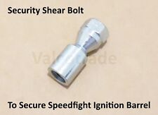 2 x Security Shear Bolt for Peugeot Speedfight. Secure Lock Barrel. Speed Fight picture
