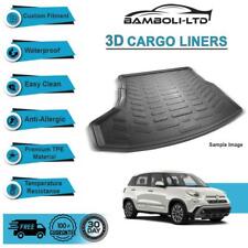 Fit for FIAT 500 L 2014-2019, Rear Liner Rubber 3D Cargo Trunk Mat picture