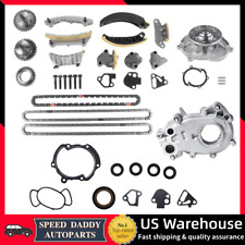 Timing Chain Kit + Oil Pump Water Pump for 07-16 Chevy GMC Cadillac Suzuki 3.6L picture