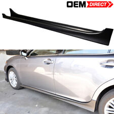 A Clearance Sale Fits 13-15 Lexus ES350 Side Skirts Rocker Panel Extensions PP picture