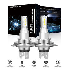 2X 2side H4 LED Headlight Bulbs Kit 6000K For 99-2000 Honda Civic EK9 Hi/Lo Beam picture