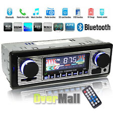 Bluetooth Vintage Car FM Radio MP3 Player USB Classic Stereo Audio Receiver 60W picture