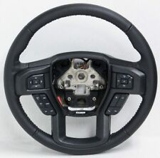 HL3B-3600-DE3ZHE OEM Black Ford F150 Steering Wheel Leather picture