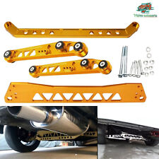 Gold For 92-95 Honda Civic EG Rear Lower Control Arm + Tie Bar + Subframe Brace  picture