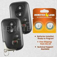 2 For 2005 2006 2007 2008 Lexus ES350 Replacement Smart Remote Prox Fob Key 0140 picture