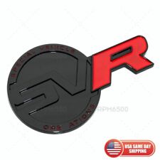 Land Rover 3D Car SVR Special Vehicle Operations Black Logo Badge Emblem Sport picture