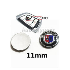 3pcs 11MM Round Shape Car key logo stickers for ALPINA B7 Exterior Accessories picture