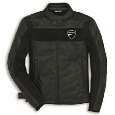 Brand New Ducati Motorbike Motorcycle Black Cowhide Leather Jacket for Bikers picture