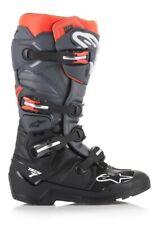 Alpinestars Tech 7 Enduro Boots BLACK/GREY/RED (Size 13) - 482-28813 picture