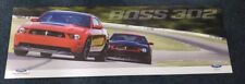 NOS 2012 FORD MUSTANG BOSS 302 LAGUNA SECA FORD RACING FRPP DEALER PROMO POSTER picture