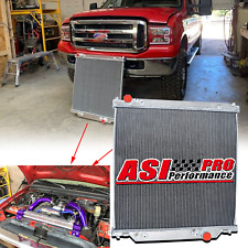 2 ROWS Aluminum Radiator FOR 2003~2007  06 Ford F250 F350 F450 6.0 Powerstroke picture