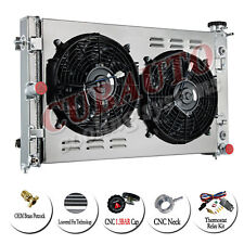 3ROW Aluminum Radiator Shroud Fan For 05-06 Pontiac GTO 6.0L V8 LS2 Up to 700HP picture