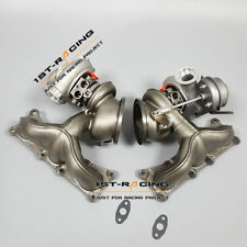 650HP+ Billet 6+6 17T TD04 Twin Turbos FOR BMW 335i 535i 335xi 335is 3.0L N54 picture