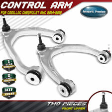 2pc Front Upper Aluminum Control Arm with Ball Joint for Silverado 1500 GMC 4WD picture