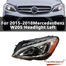 For 15 16 17 18 Mercedes Benz C-Class C300 W205 LED Headlight Left Driver Side picture